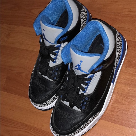 Nike Air Jordan Retro 3 (Sport Blue) - Picture 2 of 2